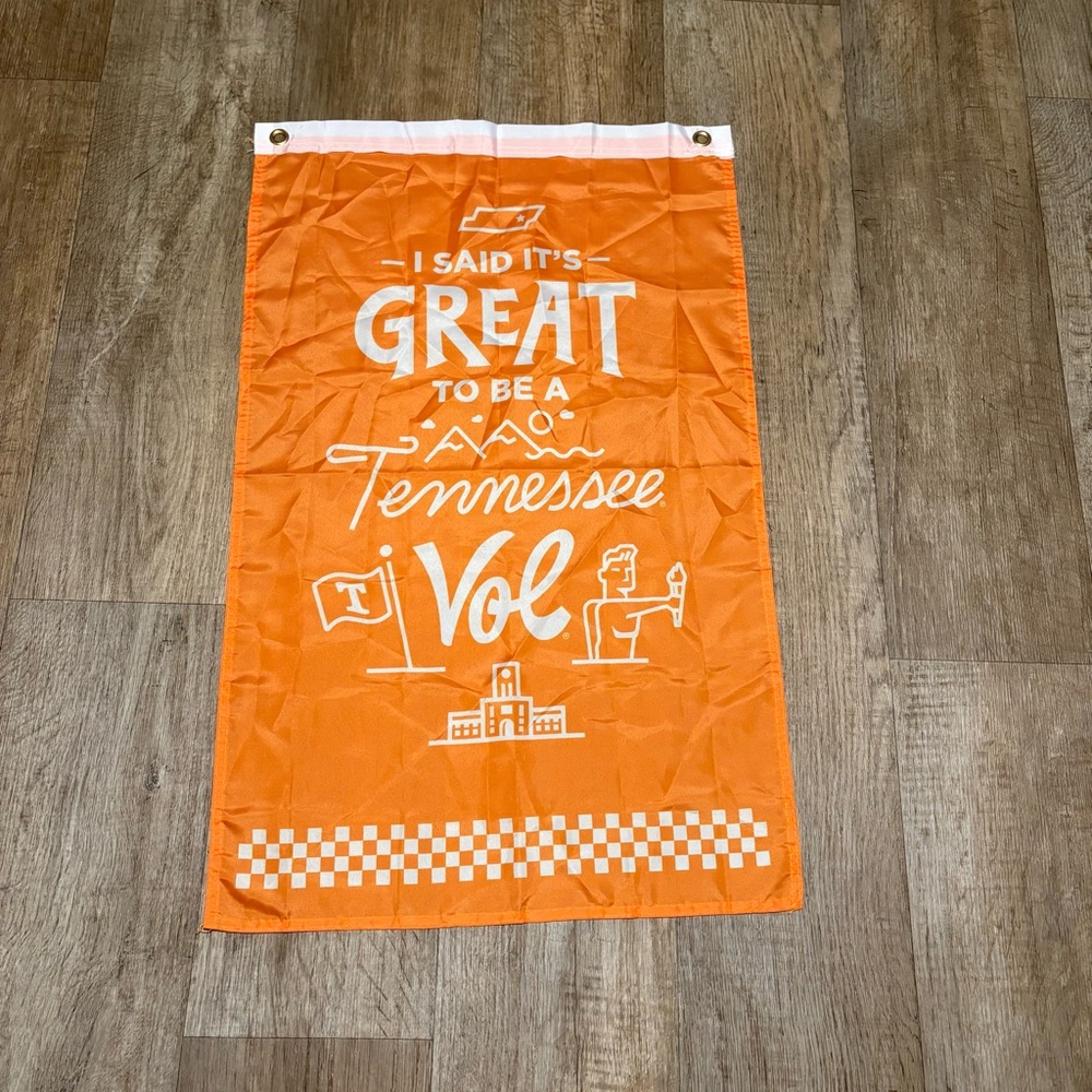 Orange Tennessee Vol Flag